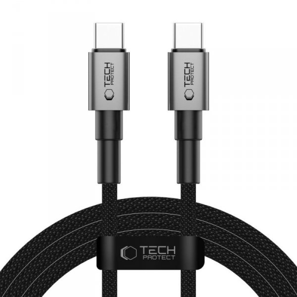 TECH-PROTECT ULTRABOOST DNA TYPE-C KABEL  PD60W/3A 200CM IRON GREY