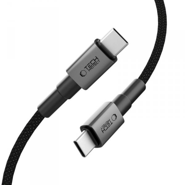 TECH-PROTECT ULTRABOOST DNA TYPE-C KABEL  PD100W/5A 200CM IRON GREY