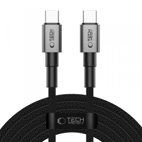 TECH-PROTECT ULTRABOOST DNA TYPE-C KABEL  PD60W/3A 300CM IRON GREY