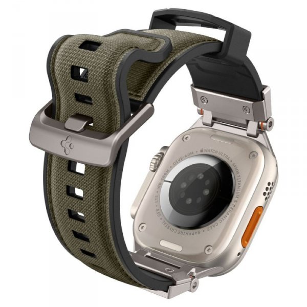 Spigen DuraPro Armor Pasek do Apple Watch Ultra 1/2 / 11 / 10 – Zielony Militarny
