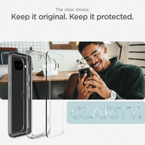 SPIGEN ULTRA HYBRID GOOGLE PIXEL 9A CRYSTAL CLEAR
