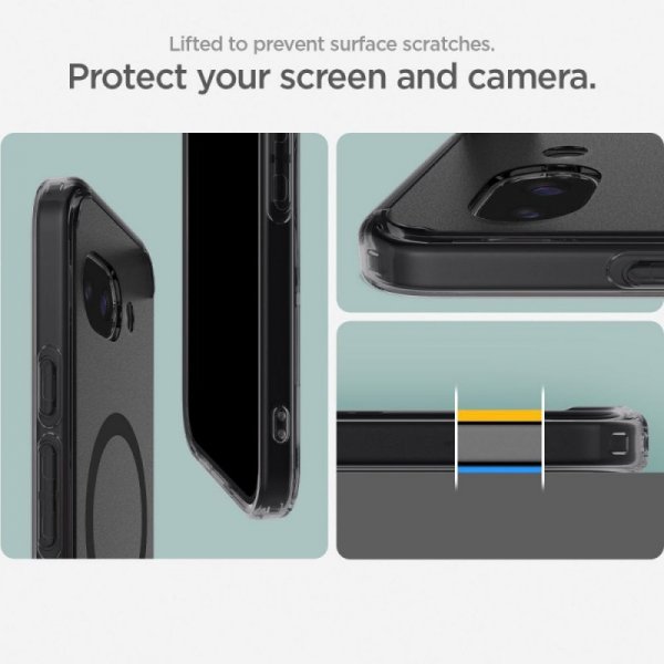 SPIGEN ULTRA HYBRID MAG MAGSAFE GOOGLE PIXEL 9A FROST BLACK
