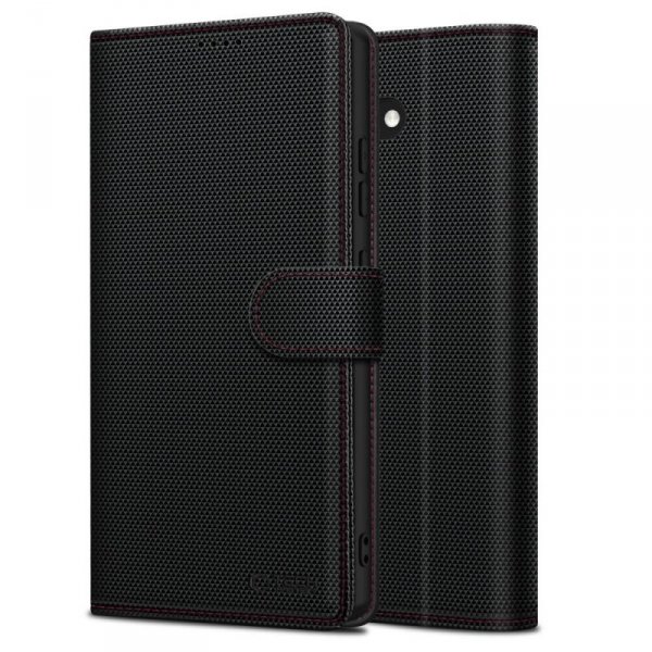 TECH-PROTECT WALLET RS GALAXY S25 ULTRA BLACK/RED