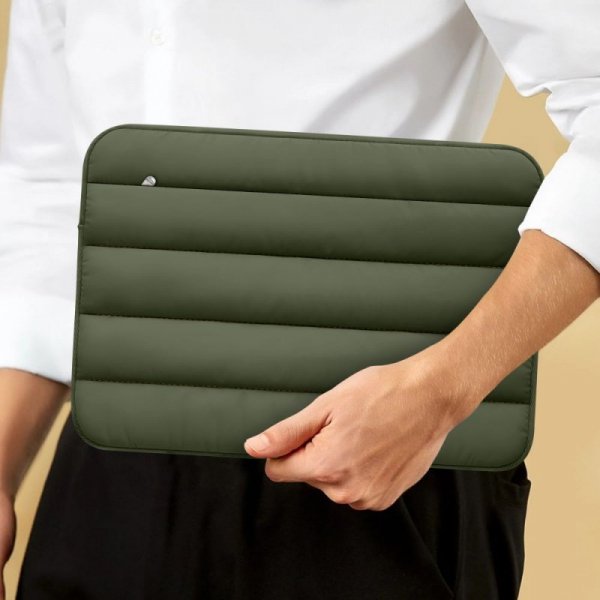TECH-PROTECT FLUFFY LAPTOP 15-16 ARMY GREEN