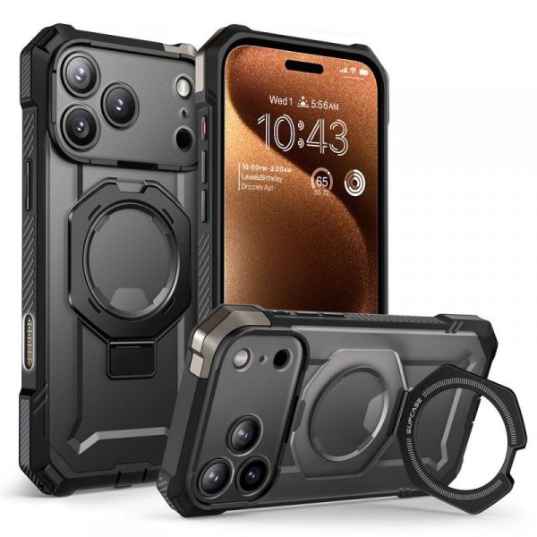 Etui Supcase UB Grip Mag MagSafe iPhone 17 Pro Black