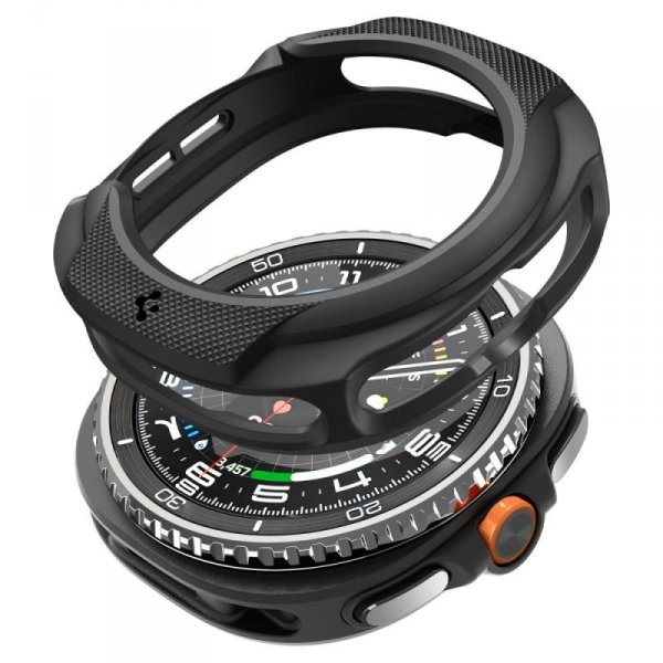 Etui Spigen Liquid Air do Samsung Galaxy Watch 8 Classic (46mm) – Matowy Czarny (Matte Black)