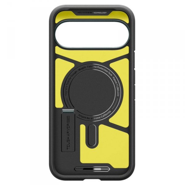 Pancerne Etui Spigen Tough Armor Mag do Google Pixel 10 Pro XL MagSafe – Zielone