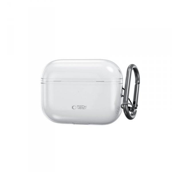Przezroczyste Etui Silikonowe Tech-Protect Flexair do AirPods Pro 3 Clear (Przezroczysty)