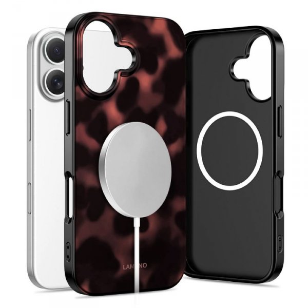 Etui Magnetyczne Tech-Protect Lamano MagSafe do iPhone 16 Panther
