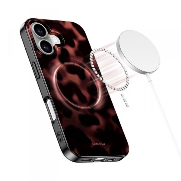 Etui Magnetyczne Tech-Protect Lamano MagSafe do iPhone 16 Panther
