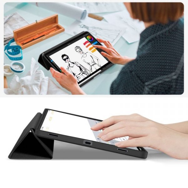 Etui z Miejscem na Rysik do Samsung Galaxy Tab S11 11.0 - Tech-Protect SC Pen - Czarne