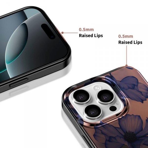 Etui Magnetyczne Tech-Protect Lamano MagSafe do iPhone 16 Pro Max Velvet Night (Aksamitna Noc)