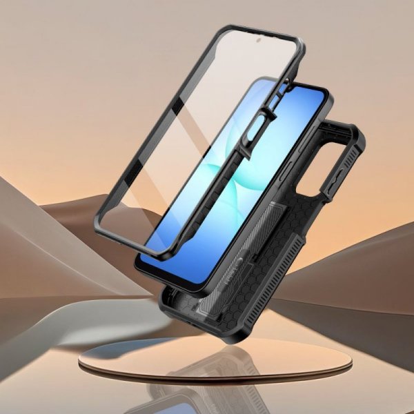 Etui Pancerne Tech-Protect Kevlar Cam+ do Samsung Galaxy A17 4G / 5G Black (Czarny)