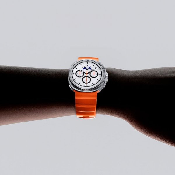 Pasek Spigen WBS2 do Samsung Galaxy Watch 8 / Classic (40/44/46mm) – Pomarańczowy