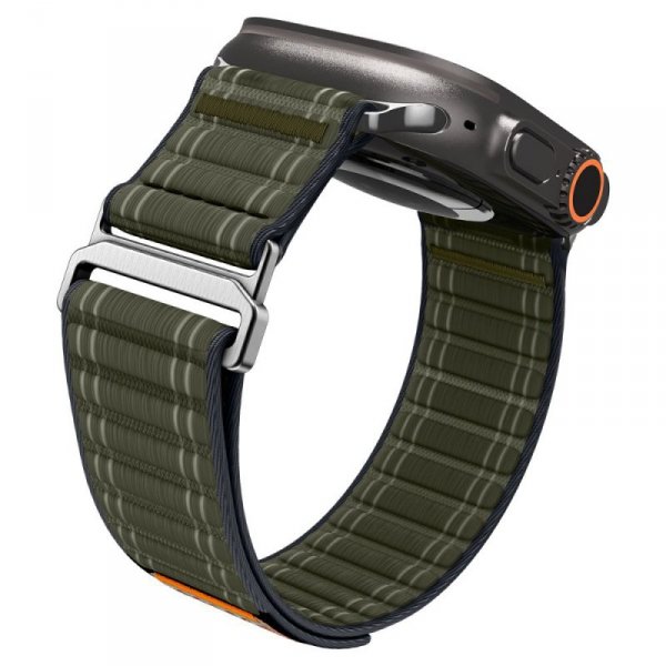 Pasek Spigen WBF0 do Apple Watch 11/10/9/Ultra 1/2 (44/45/46/49mm) – Zielony