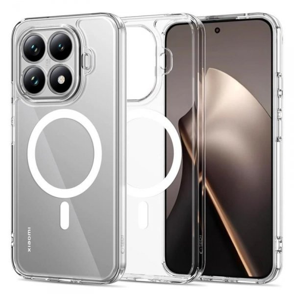 Etui Magnetyczne Tech-Protect FlexAir Hybrid MagSafe do Xiaomi 15T Pro Clear