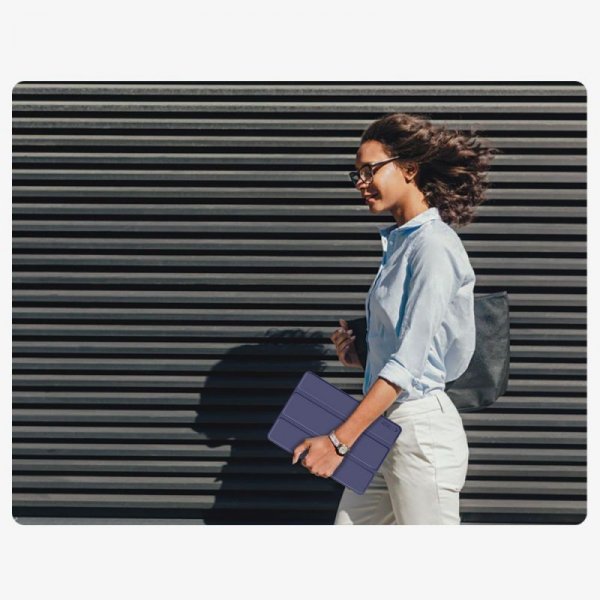 Etui do Samsung Galaxy Tab A9 / A11 8.7 - Tech-Protect SmartCase - Granatowe