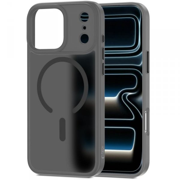 Tech-Protect MagMat MagSafe – Hybrydowe Etui do iPhone 17 Pro Max – Matowy szary