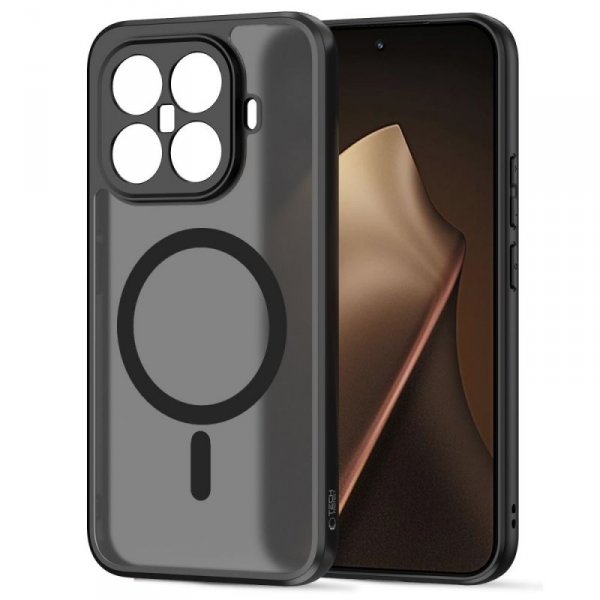 Etui Magnetyczne Tech-Protect MagMat MagSafe do Xiaomi 15T Pro Matte Black