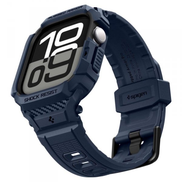 Etui z Paskiem Spigen Rugged Armor Pro V2 do Apple Watch 10/11 (42mm) – Granatowe