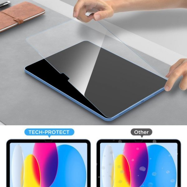TECH-PROTECT GLASS FIT+ – Szkło hartowane 2-pack do iPad Pro 11 (M4, 2024–2025) – Clear