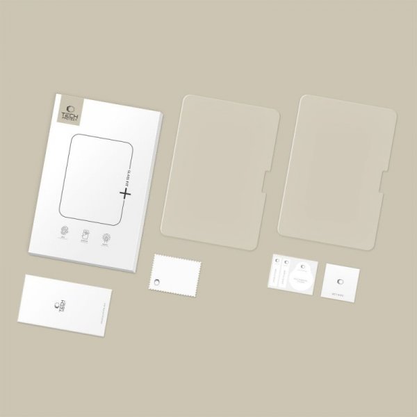 TECH-PROTECT GLASS FIT+ – Szkło hartowane 2-pack do iPad Pro 11 (M4, 2024–2025) – Clear