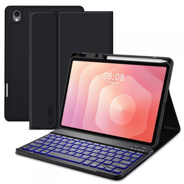 Etui z Klawiaturą Tech-Protect SC Pen do Samsung Galaxy Tab S11 11.0 – Czarne
