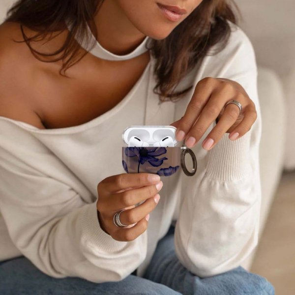 Etui Skórzane Tech-Protect Lamano do Apple AirPods Pro 3 Velvet Night