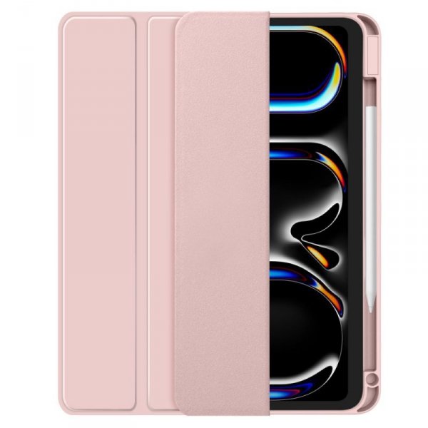 TECH-PROTECT SC PEN – Etui do iPad Pro 11 (M4, 2024–2025) z miejscem na rysik – Różowe