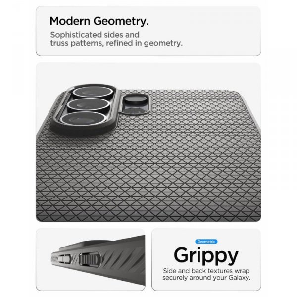 Etui Spigen Liquid Air Mag MagSafe do Samsung Galaxy S26 Ultra Marble Grey (Marmurowy Szary)