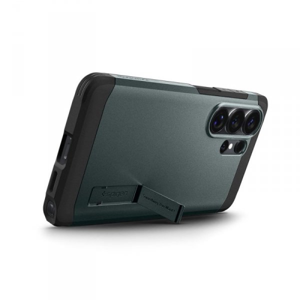 Etui Spigen Tough Armor Mag MagSafe do Samsung Galaxy S26 Ultra Abyss Green (Morska Zieleń)