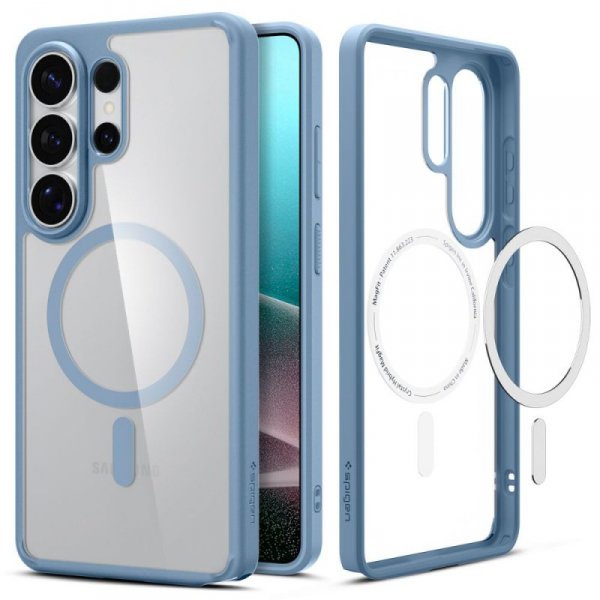 Etui Spigen Ultra Hybrid Mag MagSafe do Samsung Galaxy S26 Ultra Light Blue