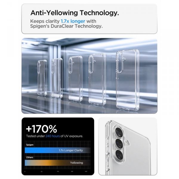 Etui Spigen Ultra Hybrid do Samsung Galaxy S26+ Plus Crystal Clear (Przezroczysty)