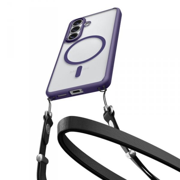 Etui Magnetyczne Spigen Ultra Hybrid Mag MagSafe do Galaxy S26 Deep Purple