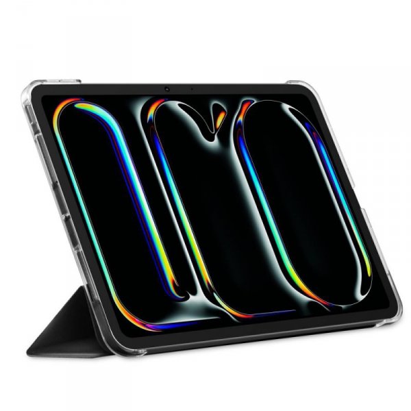 Etui Spigen iPad Pro 11 M4 2024 2025 Liquid Air Folio Czarne Case