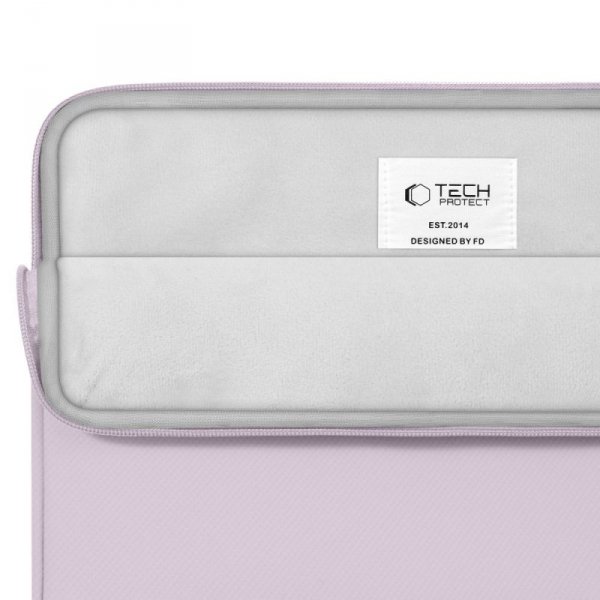 Etui Tech-Protect Sleeve Miękki Wsuwany Pokrowiec na Laptop 15-16 cali Pale