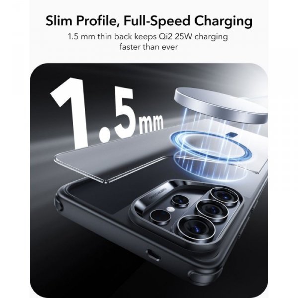 Etui MagSafe ESR Classic Hybrid Samsung Galaxy S26 Ultra Case Matowe Czarne Dymione
