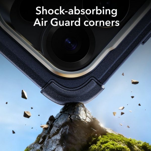 Etui MagSafe ESR Cyber Tough Samsung Galaxy S26 Ultra Case Pancerne z podstawką blue