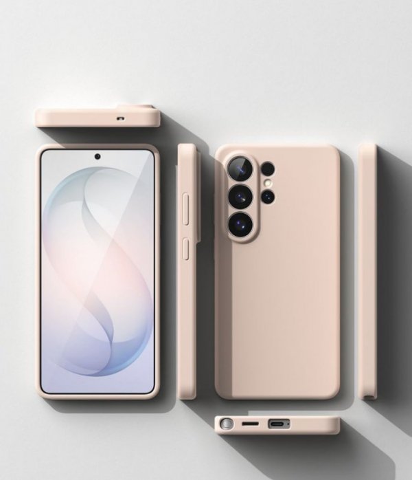 Magnetyczne Etui Samsung Galaxy S26 Ultra Ringke Silicone MagSafe Różowe