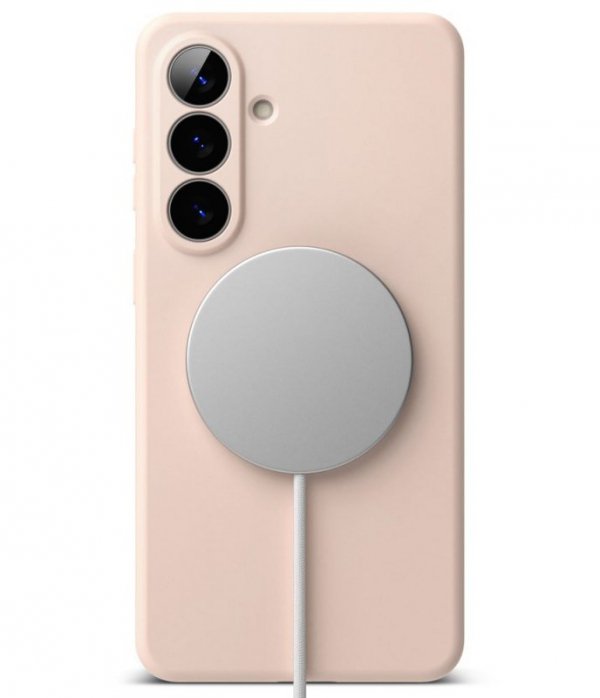 Magnetyczne Etui Samsung Galaxy S26 Plus Ringke Silicone MagSafe Różowe