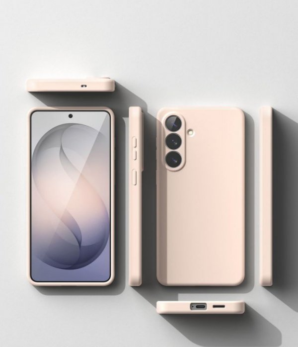 Magnetyczne Etui Samsung Galaxy S26 Ringke Silicone MagSafe Różowe Case