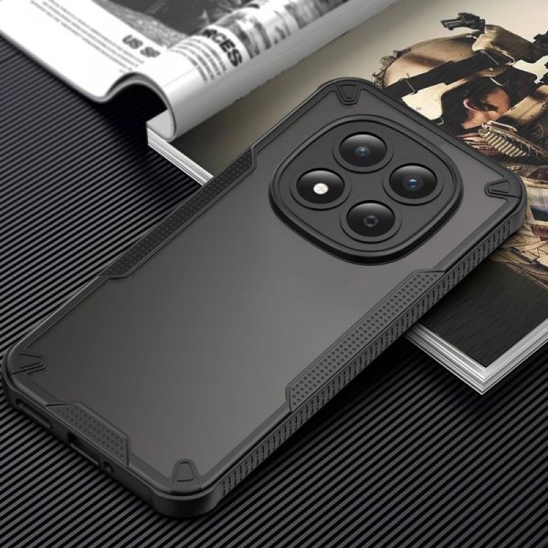 Tech-Protect Rugged Shield Pancerne Etui do Xiaomi Redmi Note 15 Pro 5G Matte Black