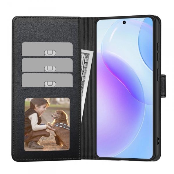 Etui z klapką do Samsung Galaxy S26 Ultra – Tech-Protect Wallet – Black / Czarne
