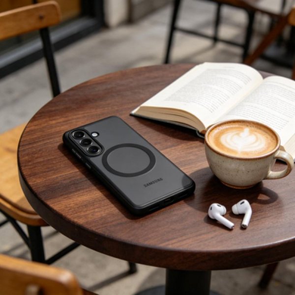 Etui do Samsung Galaxy S26 MagSafe – Tech-Protect MagPeak – Matte Black