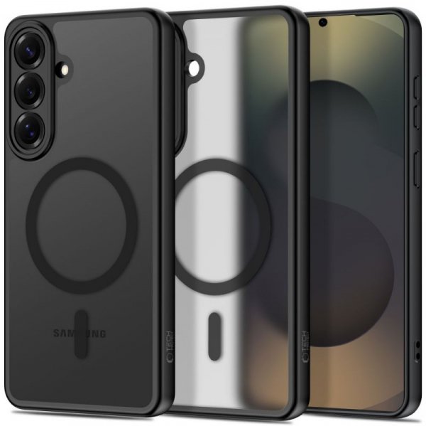 Etui do Samsung Galaxy S26+ Plus MagSafe – Tech-Protect BasicMag – Matte Black