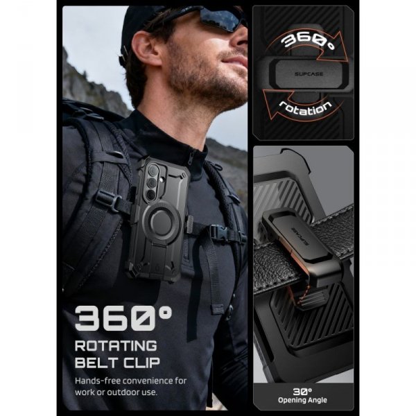 Supcase Unicorn Beetle Pro Pancerne Etui Mag MagSafe 2-Zestaw do Samsung Galaxy S26 Czarny