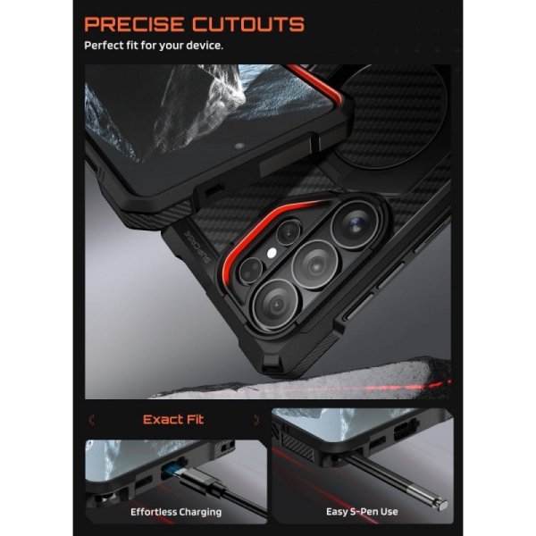 Etui Supcase UB Grip Mag MagSafe do Samsung Galaxy S26 Ultra Aramid