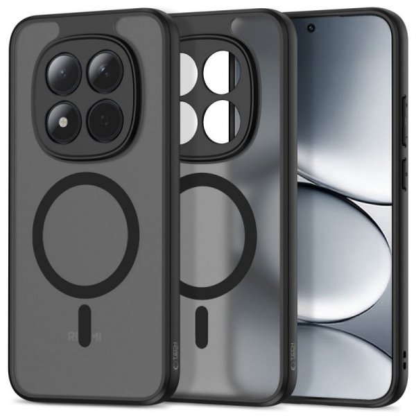 Tech-Protect MagMat MagSafe Etui do Xiaomi Redmi Note 15 Pro 5G Matte Black