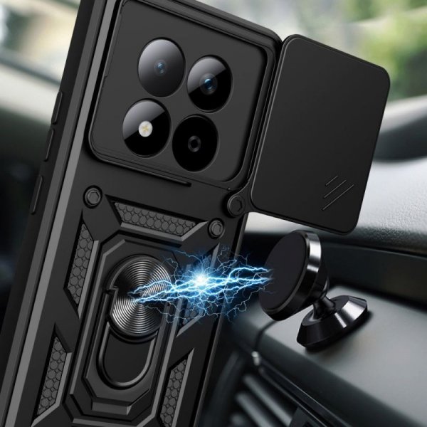 Tech-Protect CamShield Pro Pancerne Etui do Xiaomi Redmi Note 15 Pro 5G Matte Black