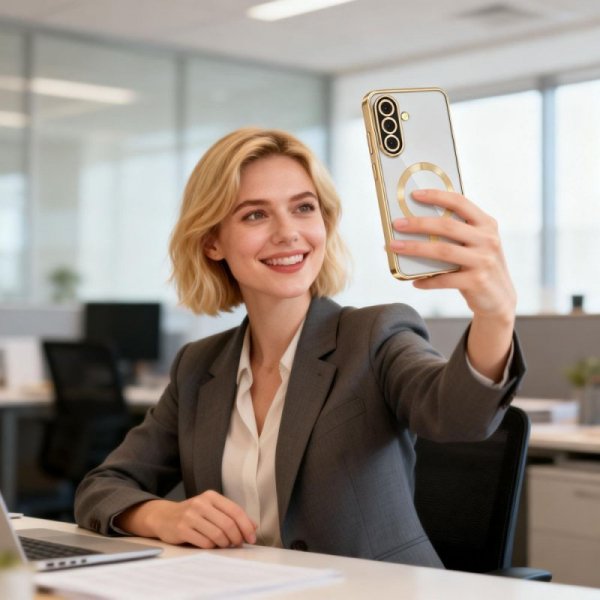 Tech-Protect MagFlex MagSafe Etui do Samsung Galaxy A37 5G Złoty